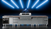 BBQ Inox Cabinet for Cylinder EX7-45 RP - no counter