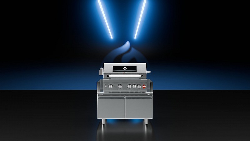 ΕΡΜΑΡΙΟ INOX BBQ TGH-B1-B4-G ΜΕ ΣΥΡΤΑΡΙΑ