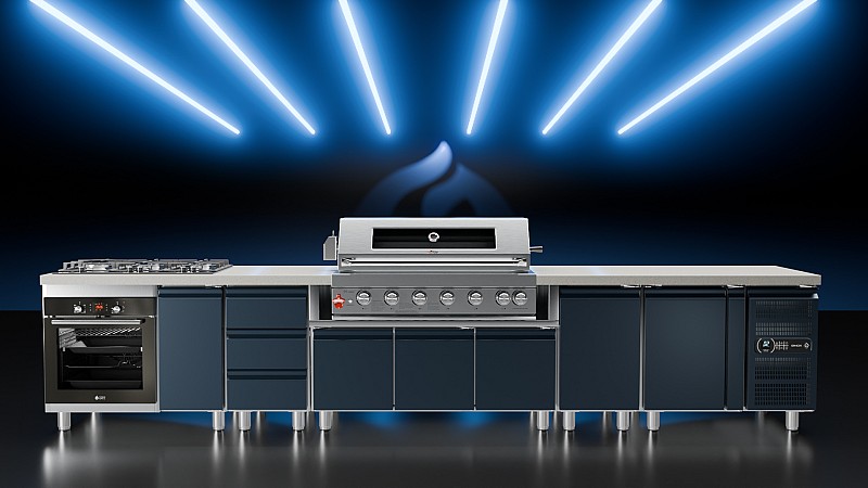 BBQ Inox Cabinet for Cylinder EX7-45 RP - no counter