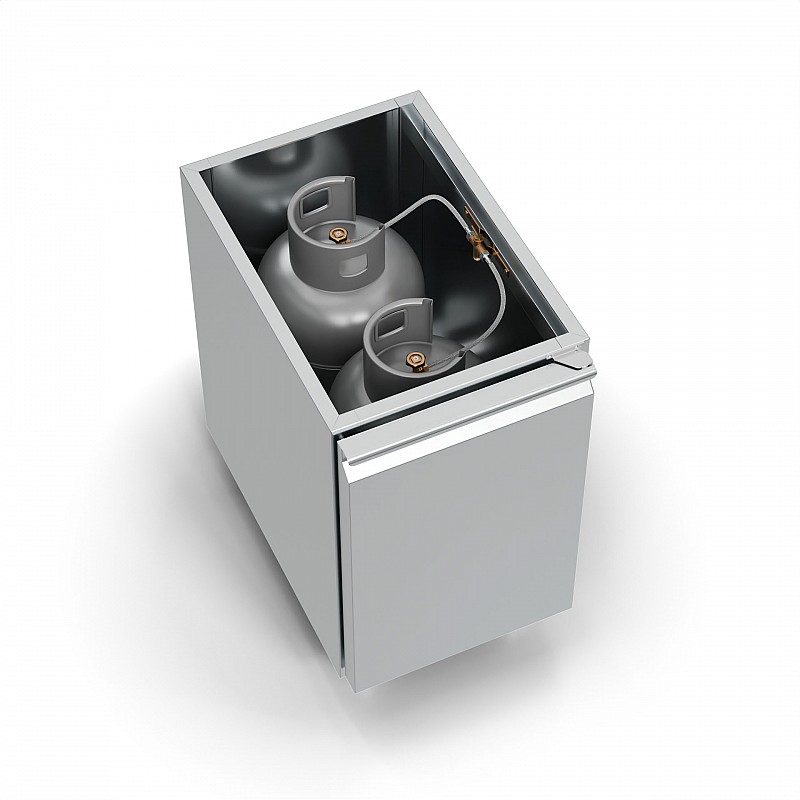 BBQ Inox Cabinet for Cylinder EX7-45 RP - no counter