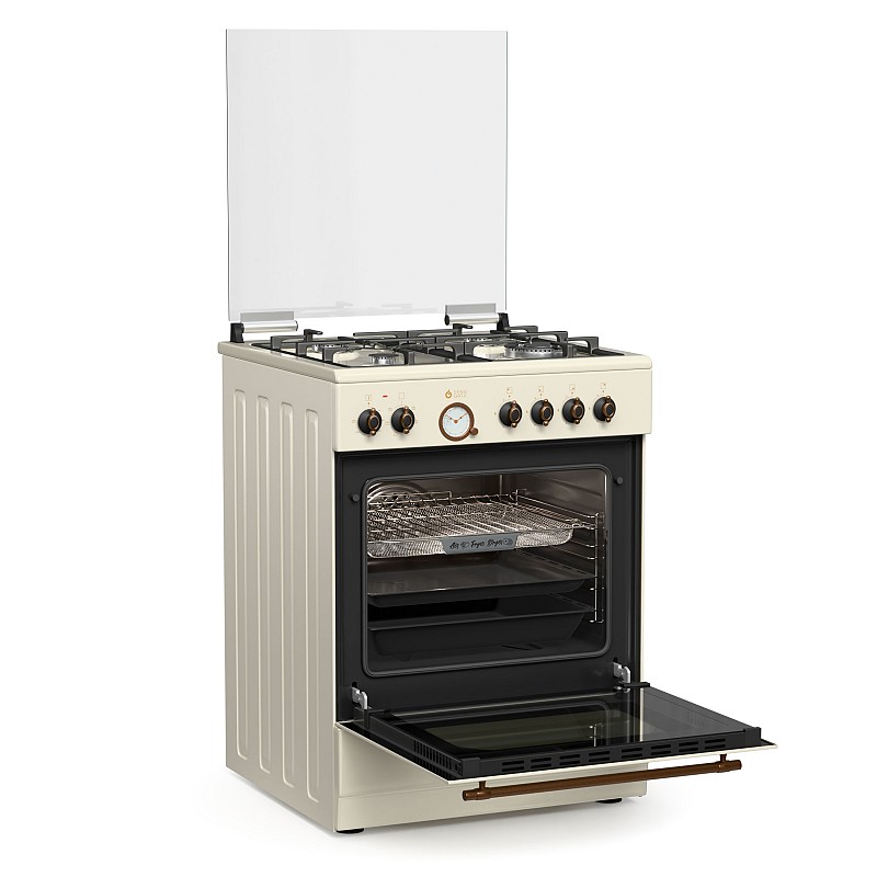 ΚΟΥΖΙΝΑ ΜΙΚΤΗ TGS 4320 BEIGE TURBO