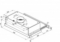 RANGE HOOD TGC 400CR IX