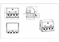 BBQ ΥΓΡΑΕΡΙΟΥ SEMI-PROF TGH-BI-M61 4+1 17,5kW